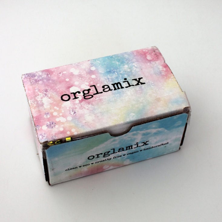 Orglamix “Goddess” Box Review March 2019 - Box Closed Top