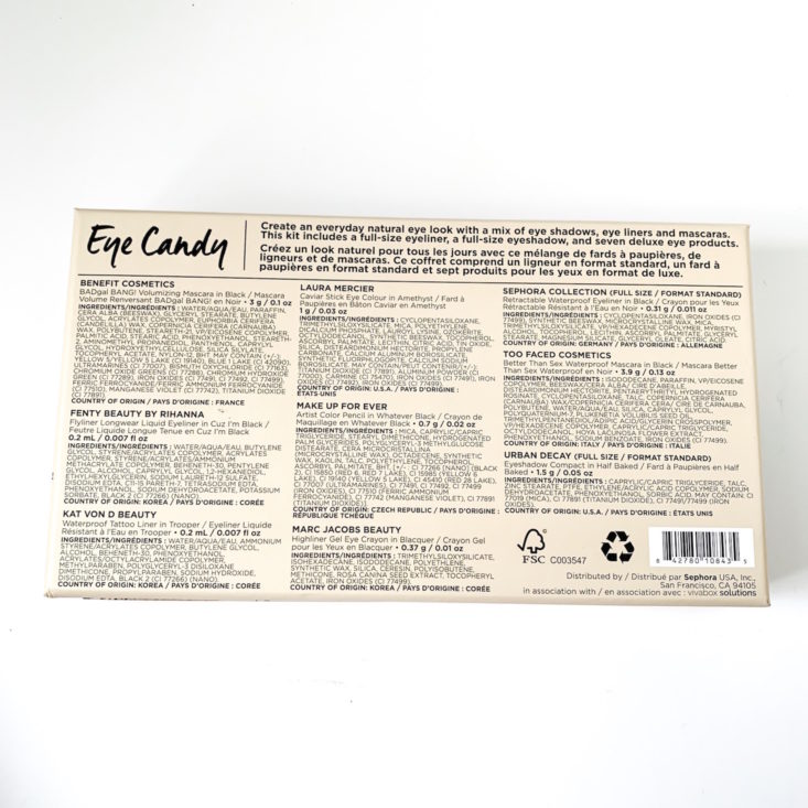 Sephora Favorites Eye Candy Kit - Box 2