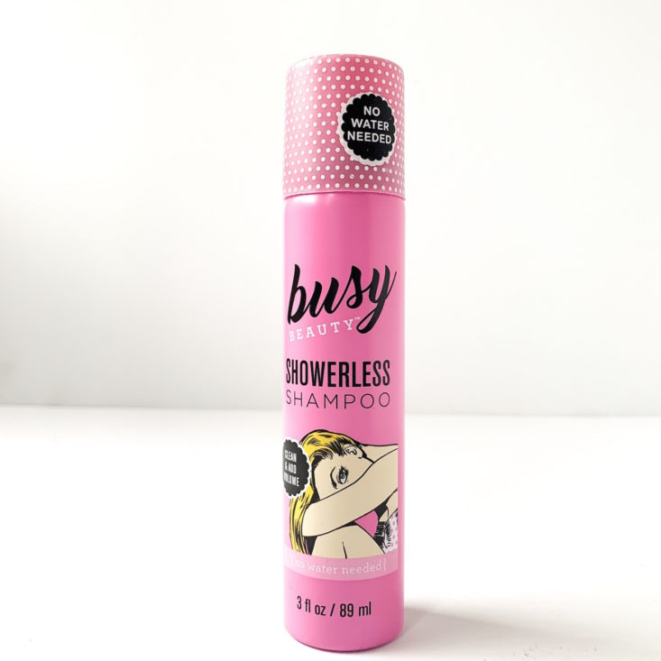 Strong Selfie Burst Box Spring 2019 - Busy Beauty Dry Shampoo Front
