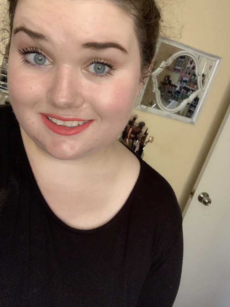 Ulta The Glow Up Kit Review March 2019 - Selfie After Using All Products Front