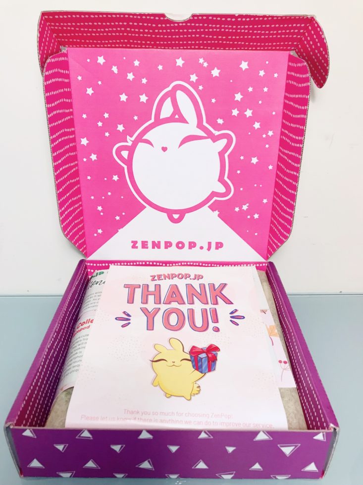 ZenPop Stationery February 2019 - Box Open