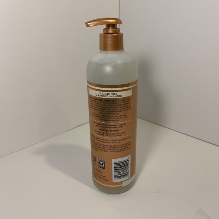 Cocotique March 2019 Review - Shampoo 2 Front