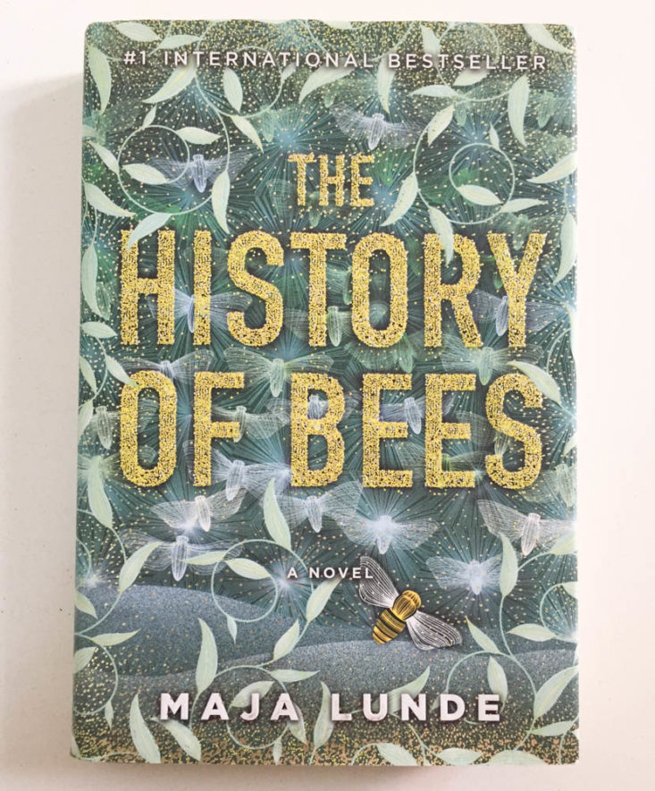 Earthlove Subscription Box Review Spring 2019 - The History of Bees by Maja Lunde Front Top