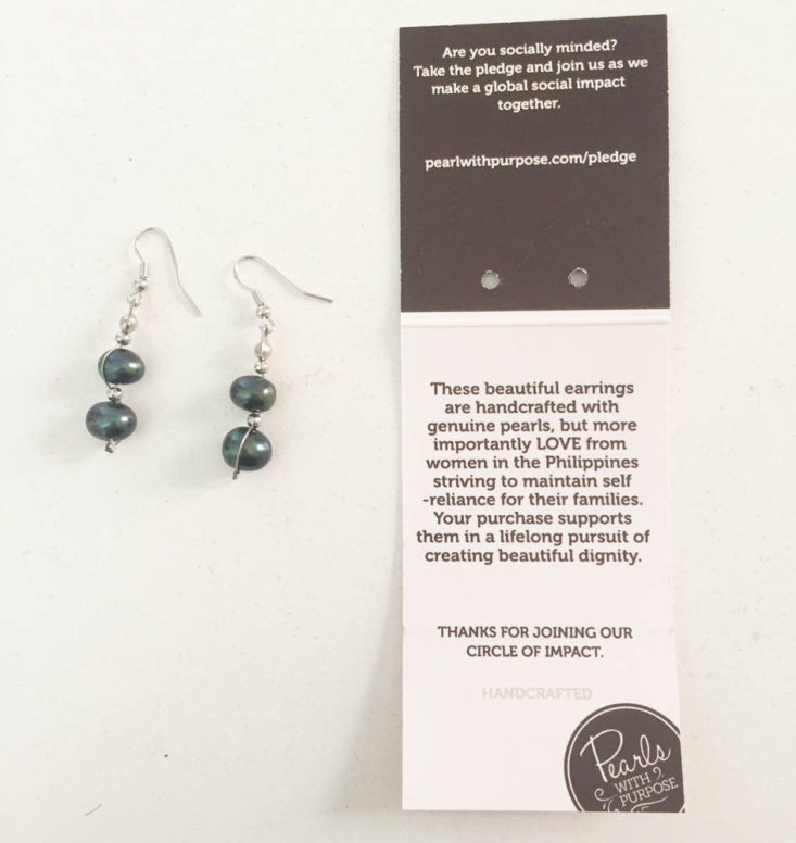 Elevita Box March 2019 - Jaya Earrings Top 2