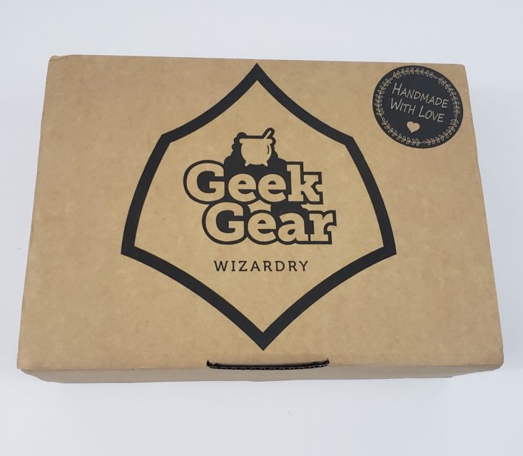 GeekGear World Of Wizardry Box March 2019 - Box Top