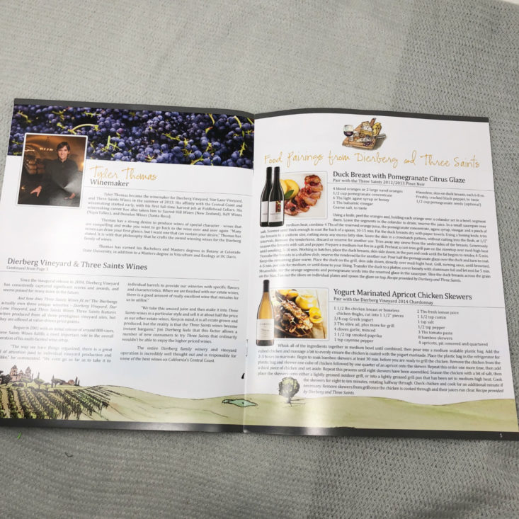 Gold Medal Wine Club April 2019 - The Wine Press Open Brochure Top 1