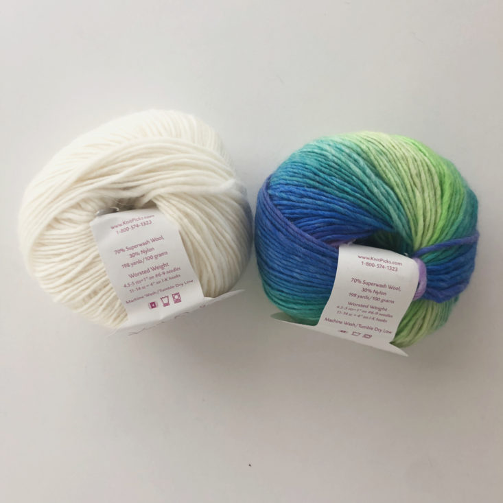 Knit Picks Skill Builder Review March 2019 - KnitPicks Chroma Worsted Yarn Skein Top
