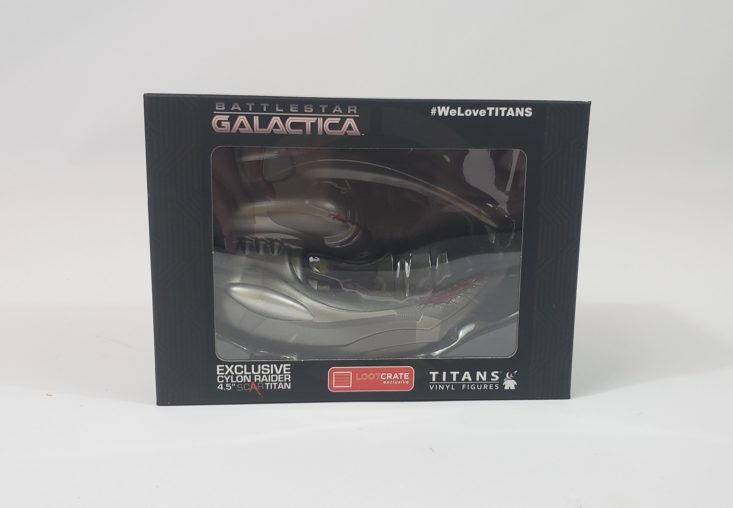 Loot Remix April 2019 - Battlestar Galactica Cylon Raider Figure Box Front