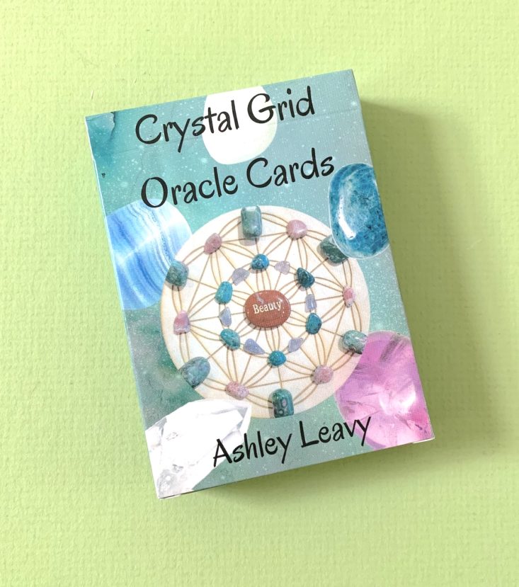 MoonBox April 2019 - Love and Light School Crystal Grid Cards Front
