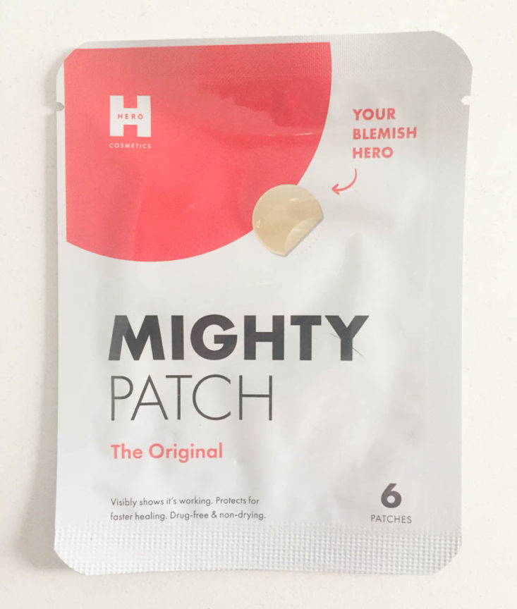 My Fashion Crate March 2019 - Mighty Patch Original Front