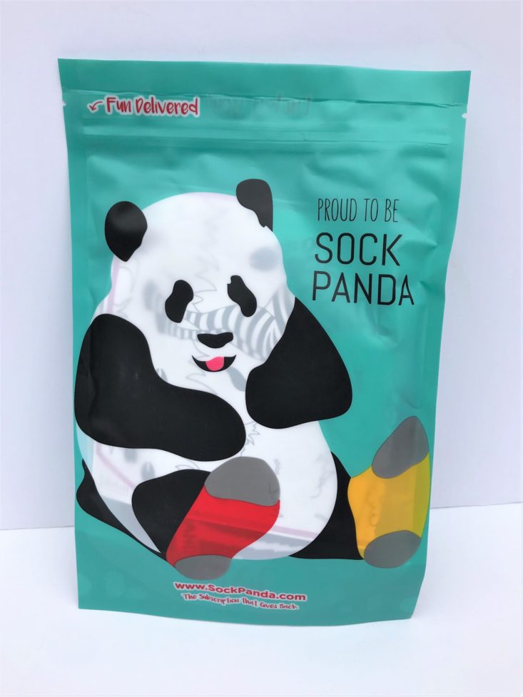 Panda Pals Kid’s Socks April 2019 - Envelope Front