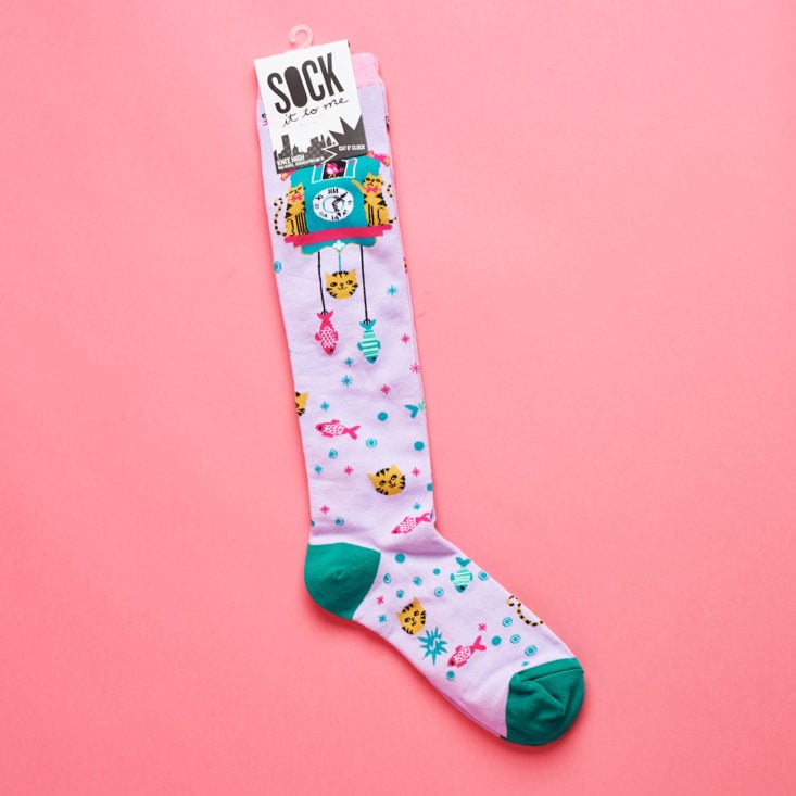 Peaches and Petals March 2019 socks