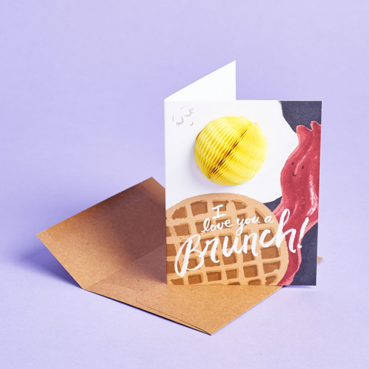 Postmarkd Studio April 2019 egg card