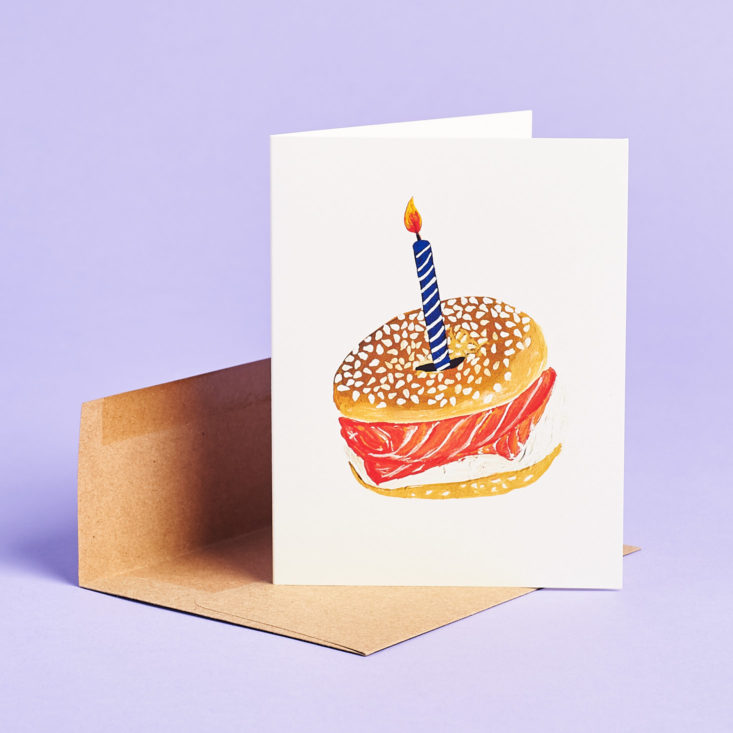 Postmarkd Studio April 2019 birthday card