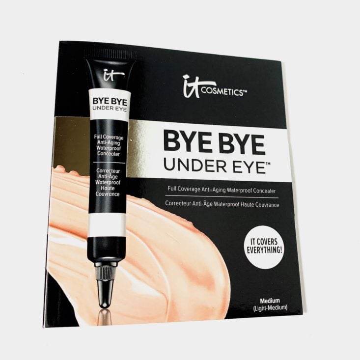 QVC Beauty TILI 7-Piece Collection Review April 2019 - IT Cosmetics Bye Bye Under Eye Waterproof Concealer in Medium 1 Top