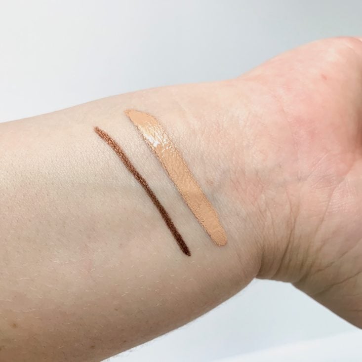 QVC Beauty TILI 7-Piece Collection Review April 2019 - IT Cosmetics Bye Bye Under Eye Waterproof Concealer in Medium Swatched Top