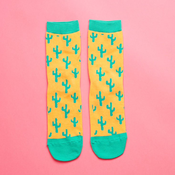 Say It With A Sock Womens April 2019 sock view from top