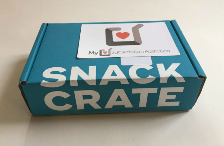 Snack Crate April 2019 - Box Itself