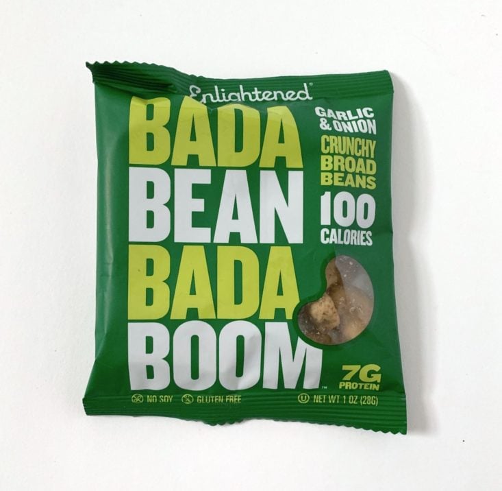 SnackSack Classic Review March 2019 - Bada Bean Bada Boom Broad Beans Packet Top