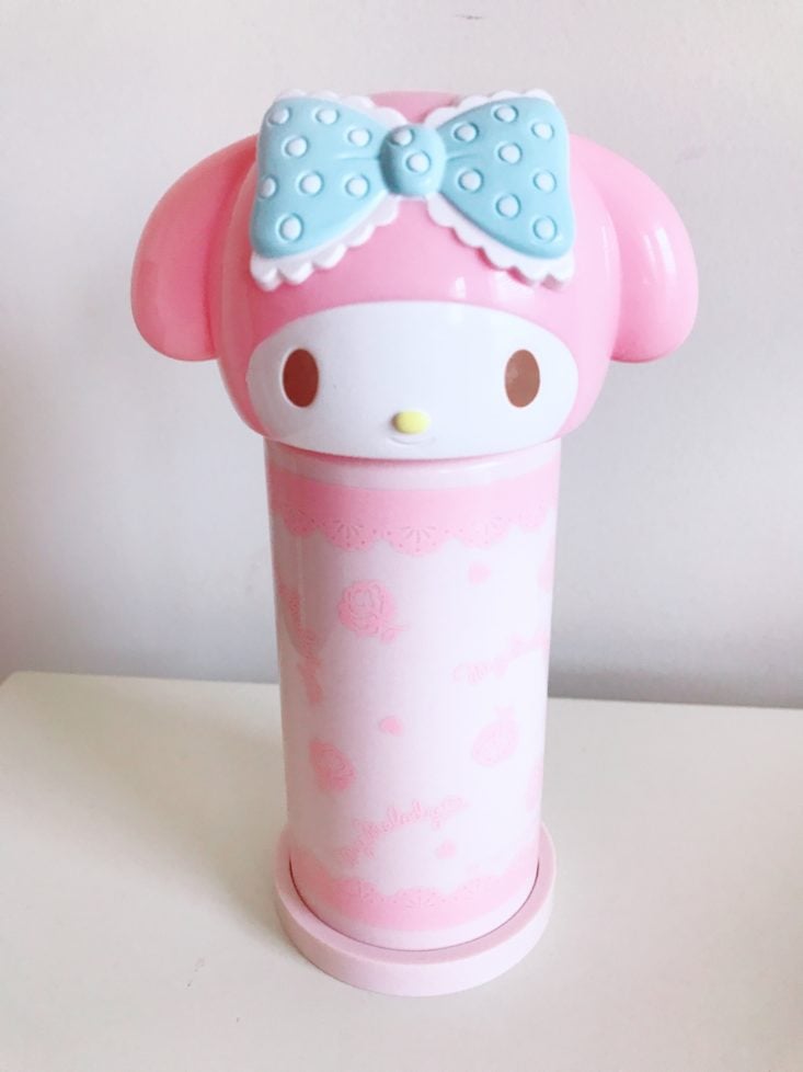 SoKawaii Easter Bunny Party Review April 2019 - My Melody Cotton Swab Dispenser Front