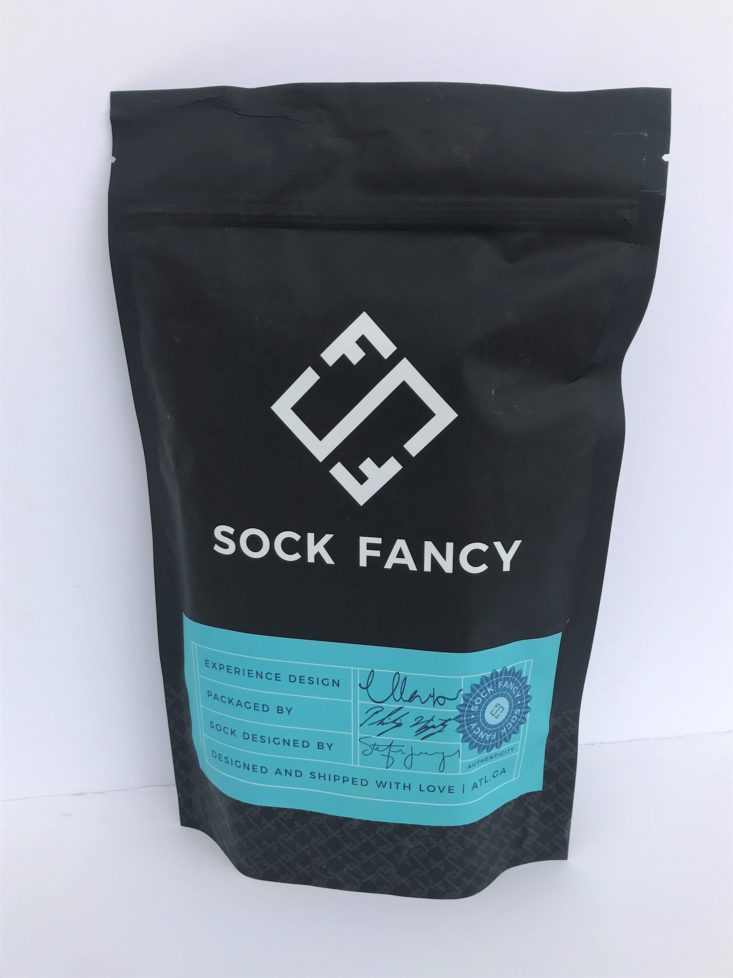 Sock Fancy Men April 2019 - Unopened Envelope Front