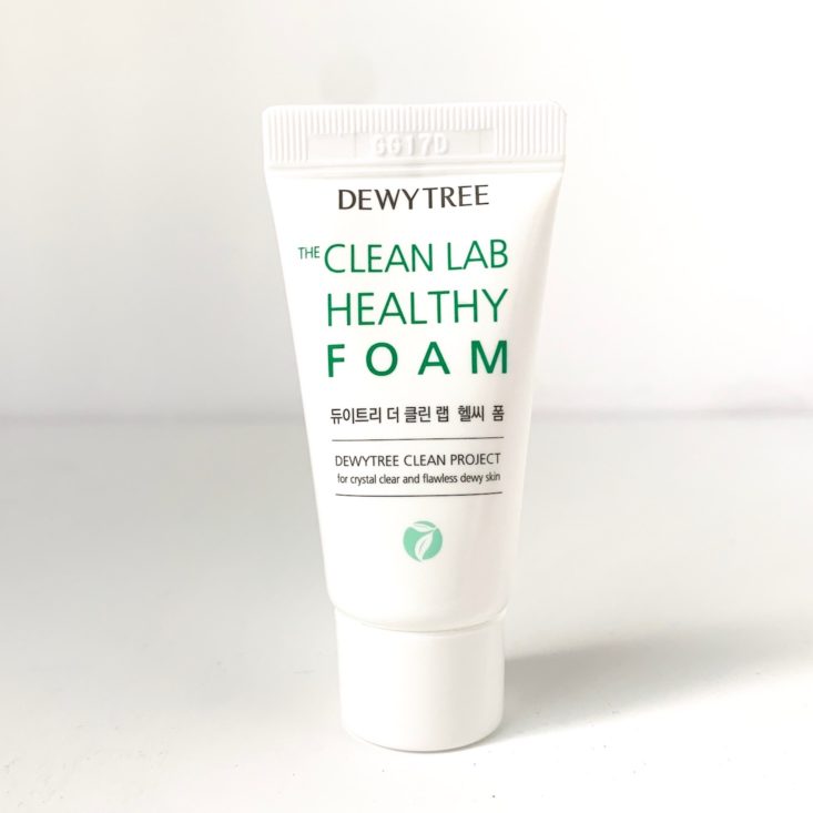 Sooni Mini Pouch April 2019 - Dewytree 7 Cut Clean Healthy Foam Cleanser Front