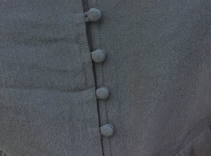 Stitch Fix Plus Size Clothing Subscription Box Review April 2019 - Menlie Peplum Detail Top By Madewell Black 2