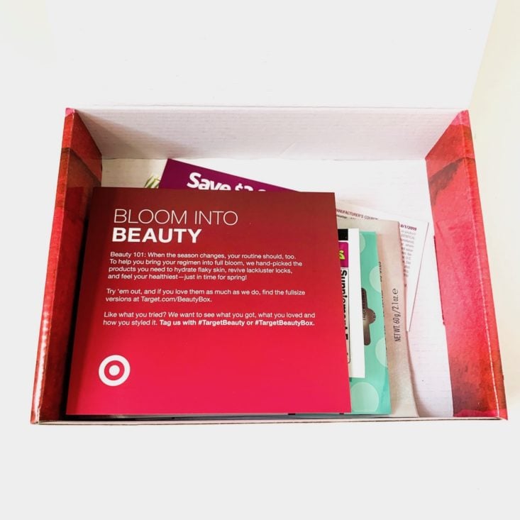 Target Bloom Into Beauty April 2019 - Box Open Front