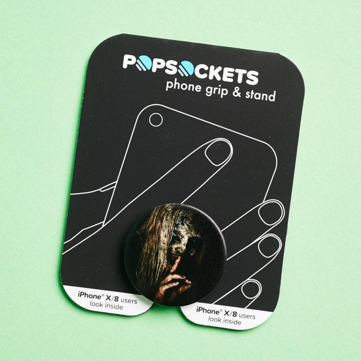 The Walking Dead Supply Drop April 2019 review popsocket on card