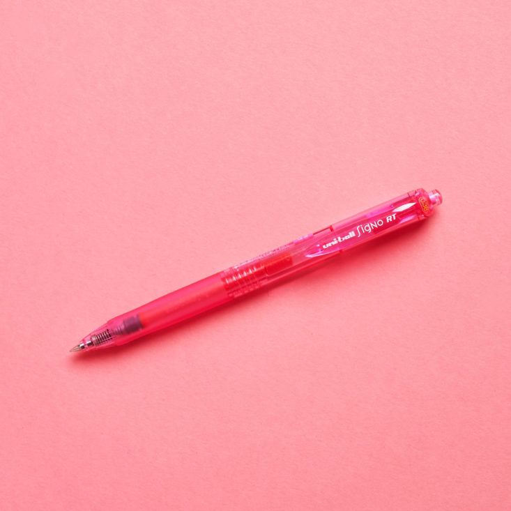 The Zakka Kit April 2019 pink pen