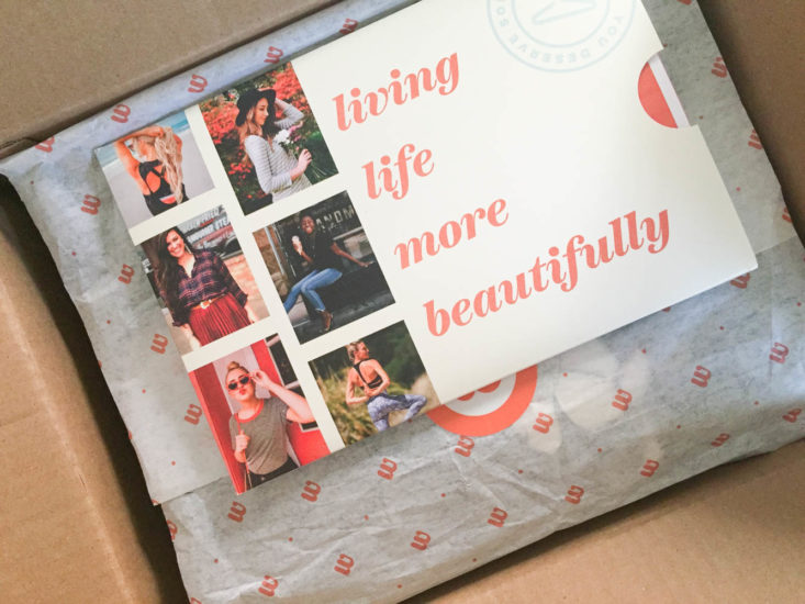 Wantable Style March 2019 - Open Box Front