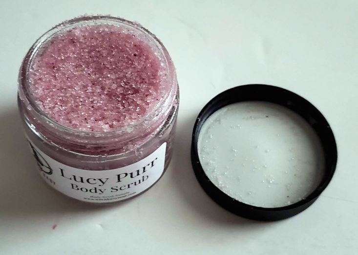 Witch Baby Soap Subscription Box Winter 2018 - Lucy Purr Body Scrub 2oz 2