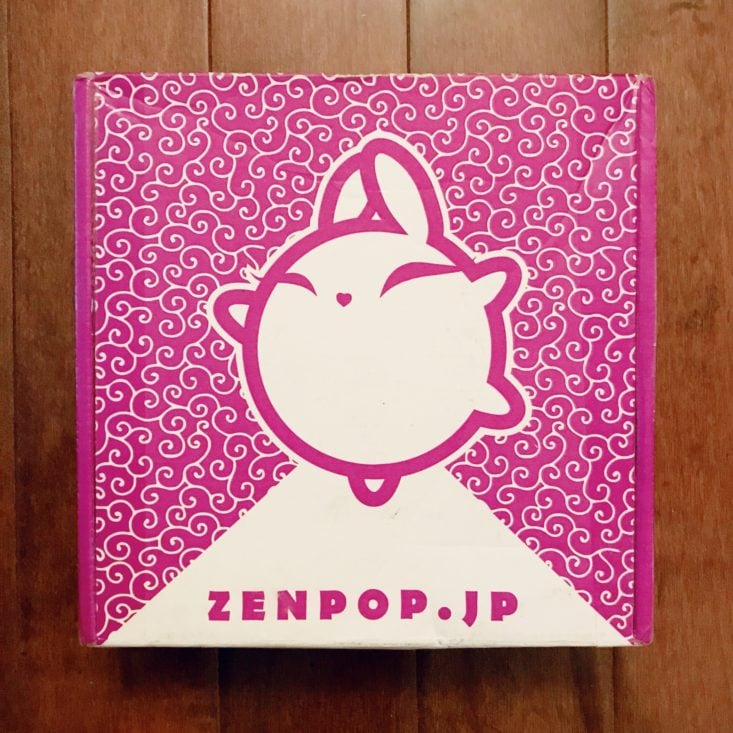 ZenPop Stationery Sakura Pack April 2019 - Close Box Top