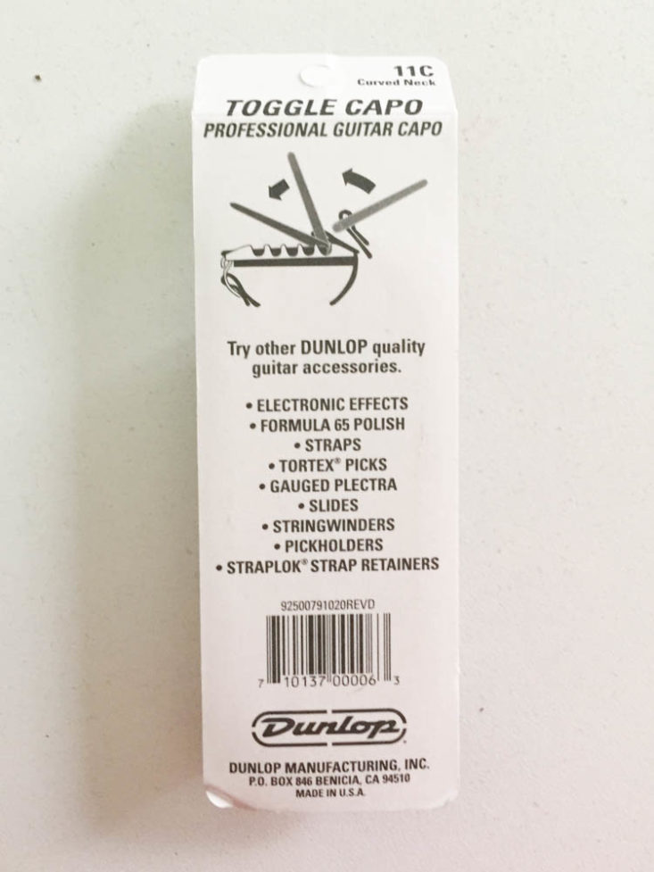 high strung april 2019 - capo 2 Box Back Top