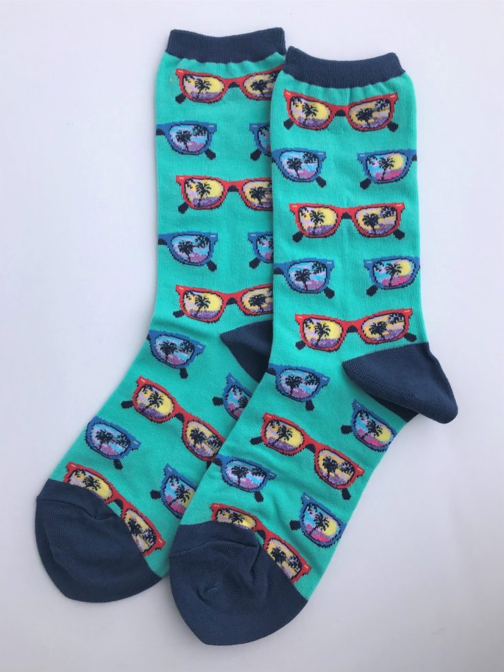 sock panda women April 2019 - sunglass sock laid out Top