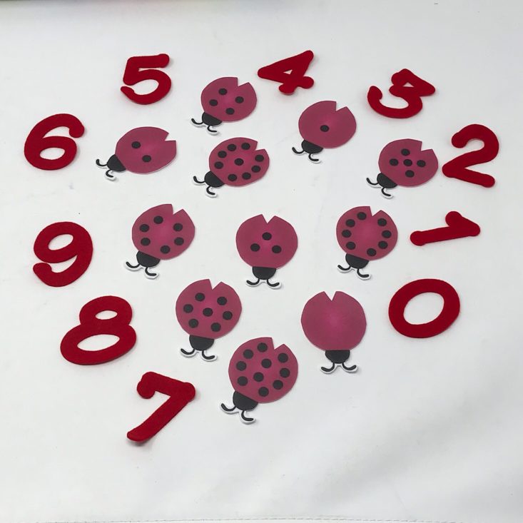 two pink balloons tot box review 2019 ladybug counting felt pieces