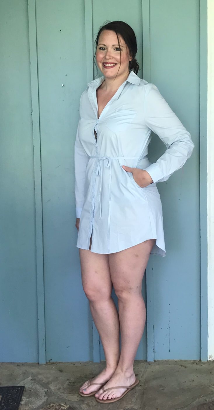 my fashion crate styling subscription review may 2019 short shirtdress