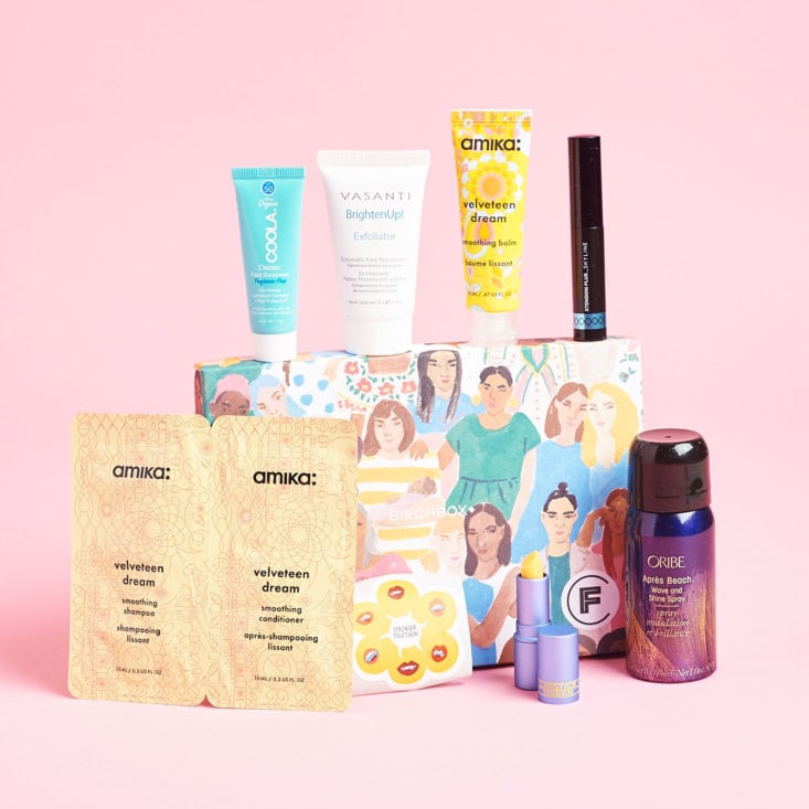 Birchbox Curated #1 May 2019 beauty box review all contents