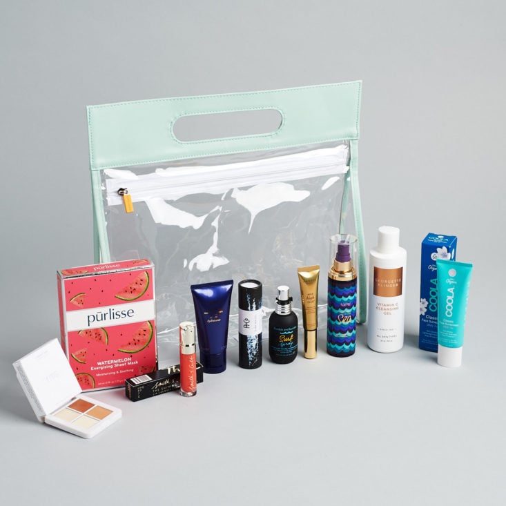 Birchbox Forever Summer Limited Edition beauty subscription box review all contents