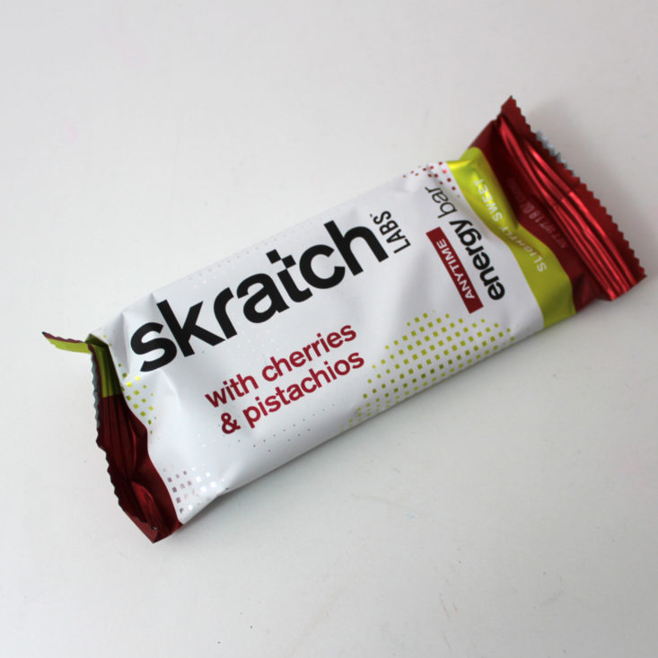 Clean Fit Box May 2019 - Skratch Labs Energy Bar with Cherries and Pistachios Top