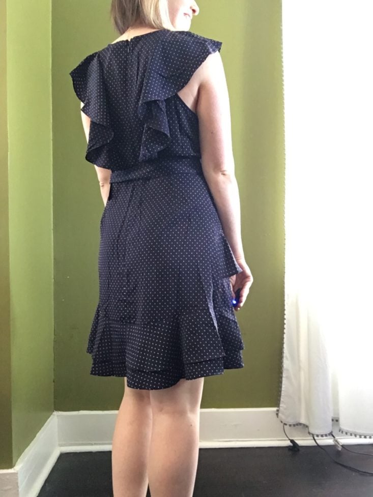 DAILYLOOK styling subscription review may 2019 ruffle dress