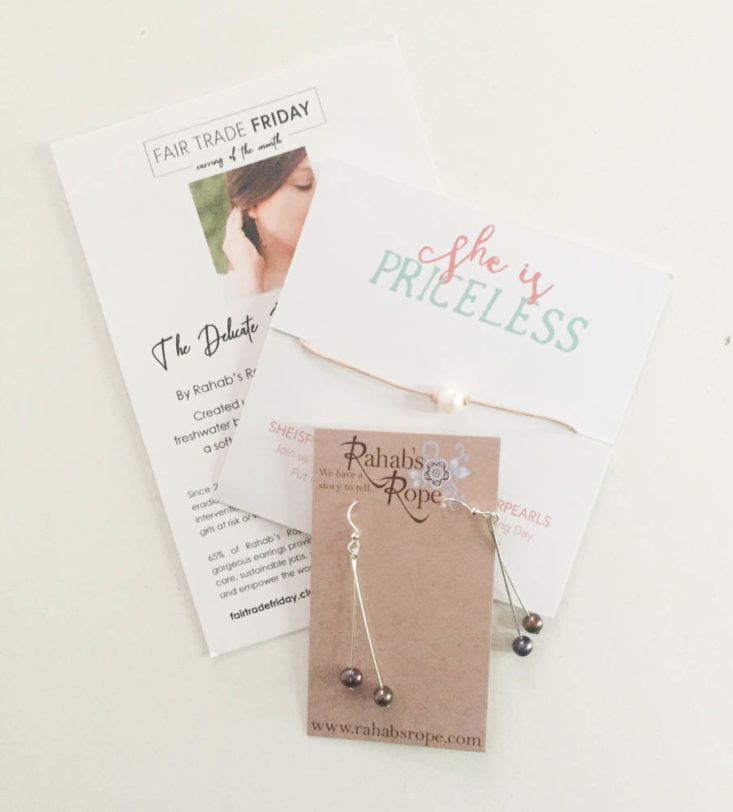 Fair Trade Friday Earring of the Month April - 2019 Review