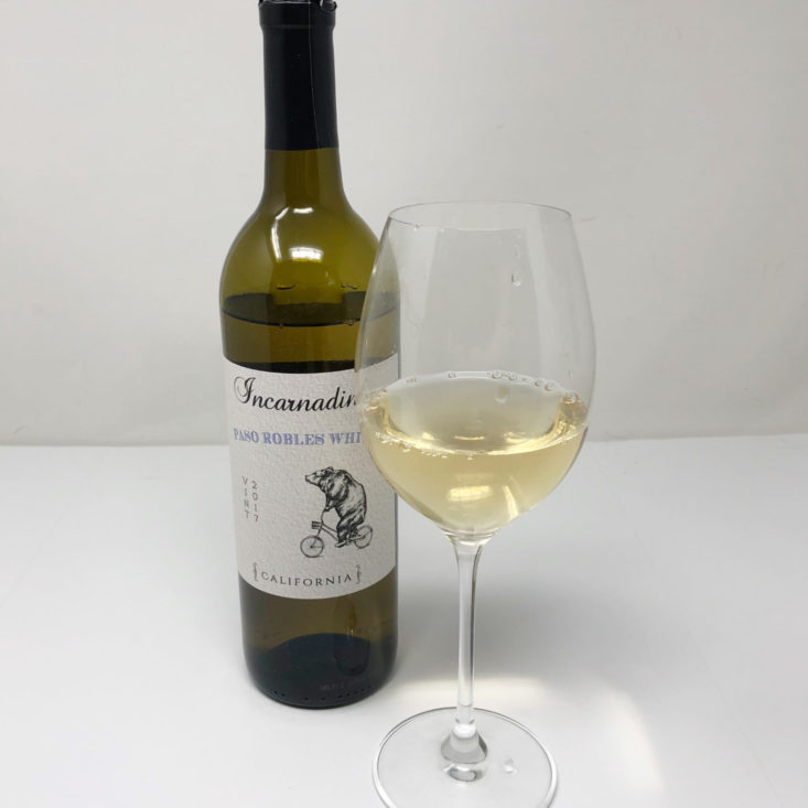 Firstleaf Wine Subscription May 2019 - 2017 Incarnadine White Wine Blend 4