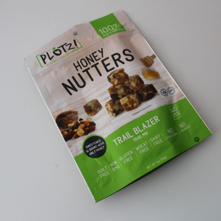 Fit Snack Box April 2019 - Plotz! Honey Nutters Trail Blazer Mix 1