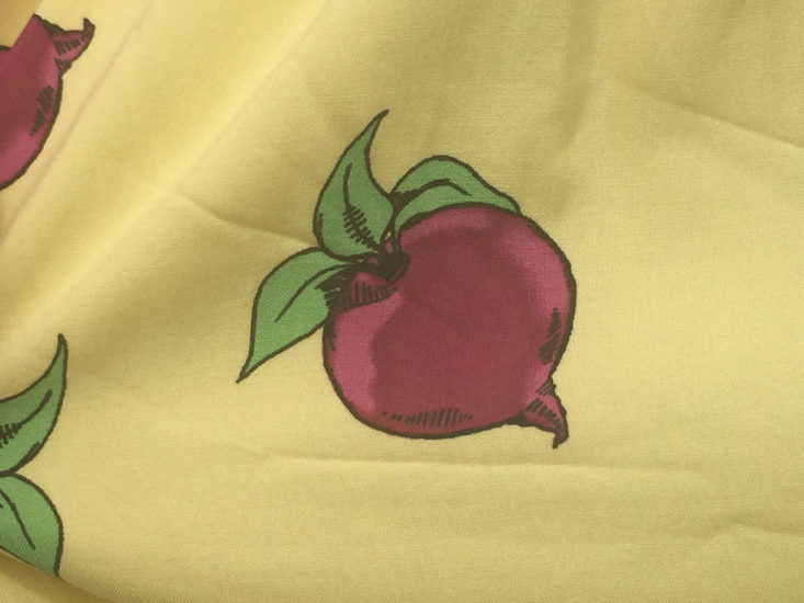 Gwynnie Bee May 2019 - Beet Print Babydoll Dress Closer