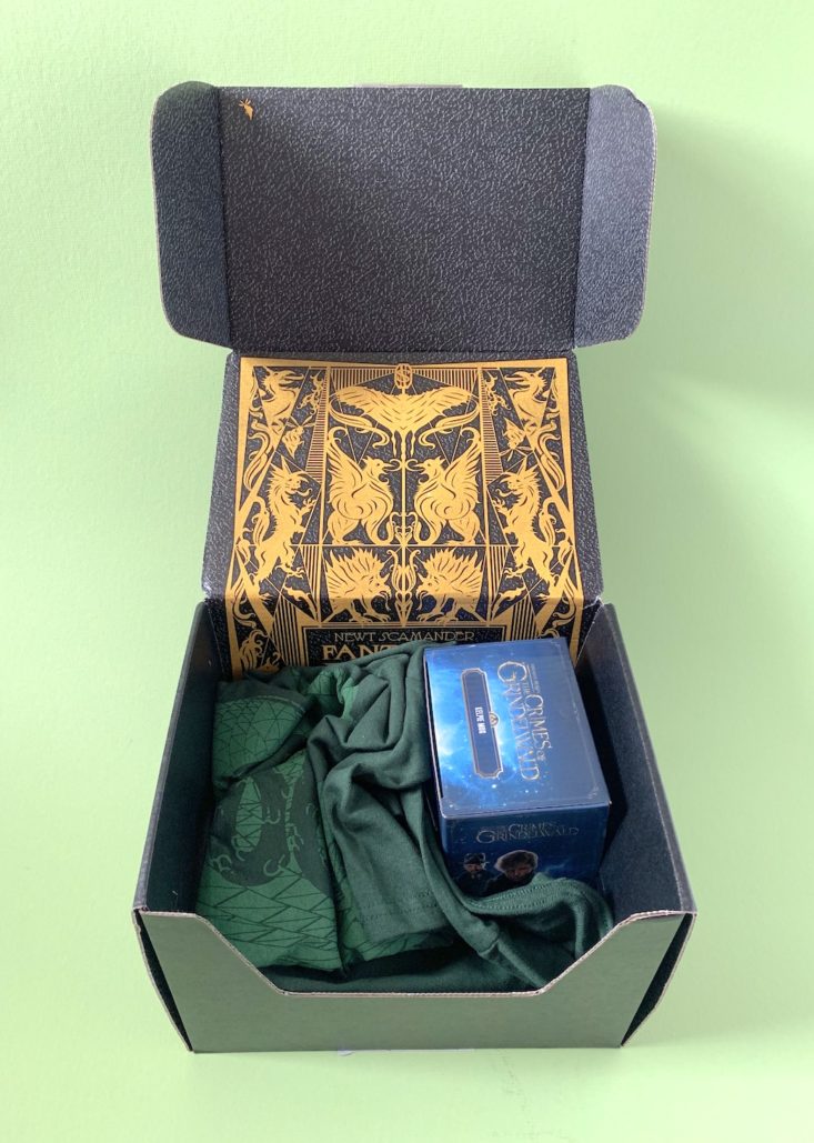 J.K. Rowling’s Wizarding World Crate March 2019 - Open Box Front