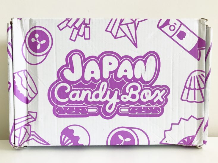 Japan Candy Box Sakura Surprise Review April 2019 - Box Closed Front