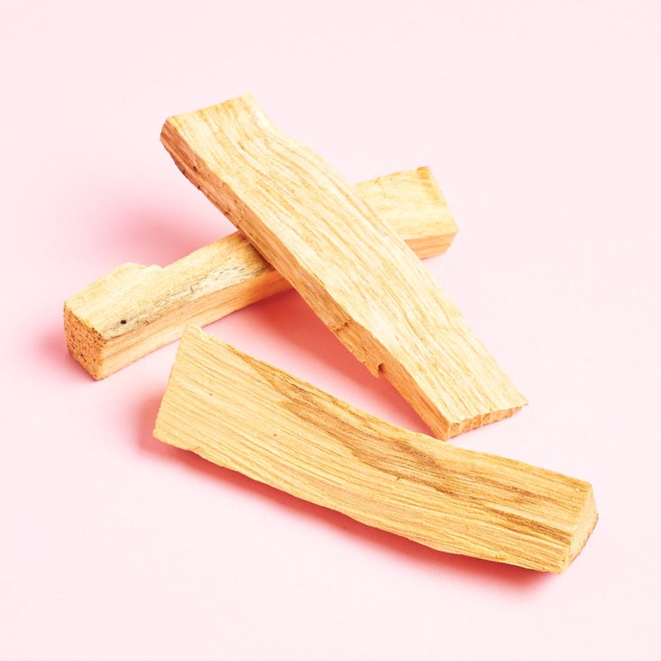 Journee Box Spring 2019 review palo santo sticks