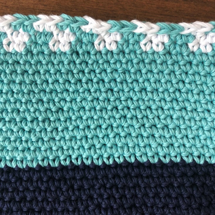 Knit-Wise Yarn Subscription Box Review - Basket Close Up