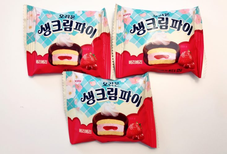Korean Snacks Box 2019 - Saengkeurim Pie Bag Top